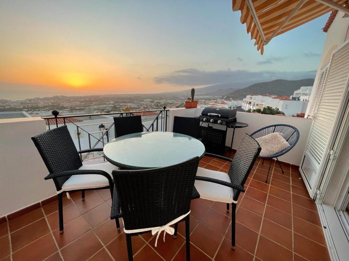 Buenavista Bellarosa Sunset Ocean View In Costa Adeje With Airco, Garage Apartment Exterior photo